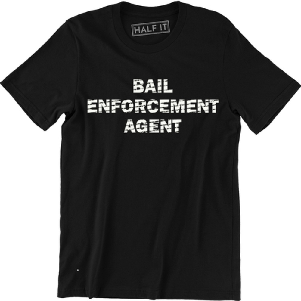 Bail Enforcement Agent Police Sheriff T-shirt Tee
